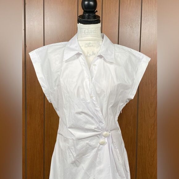 Tanya Taylor Wyn Pleated Mini Dress size 14 - Picture 8 of 13